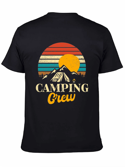 Camping Crew Retro Graphic Tee