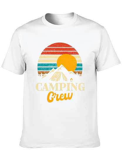 Camping Crew Retro Graphic Tee