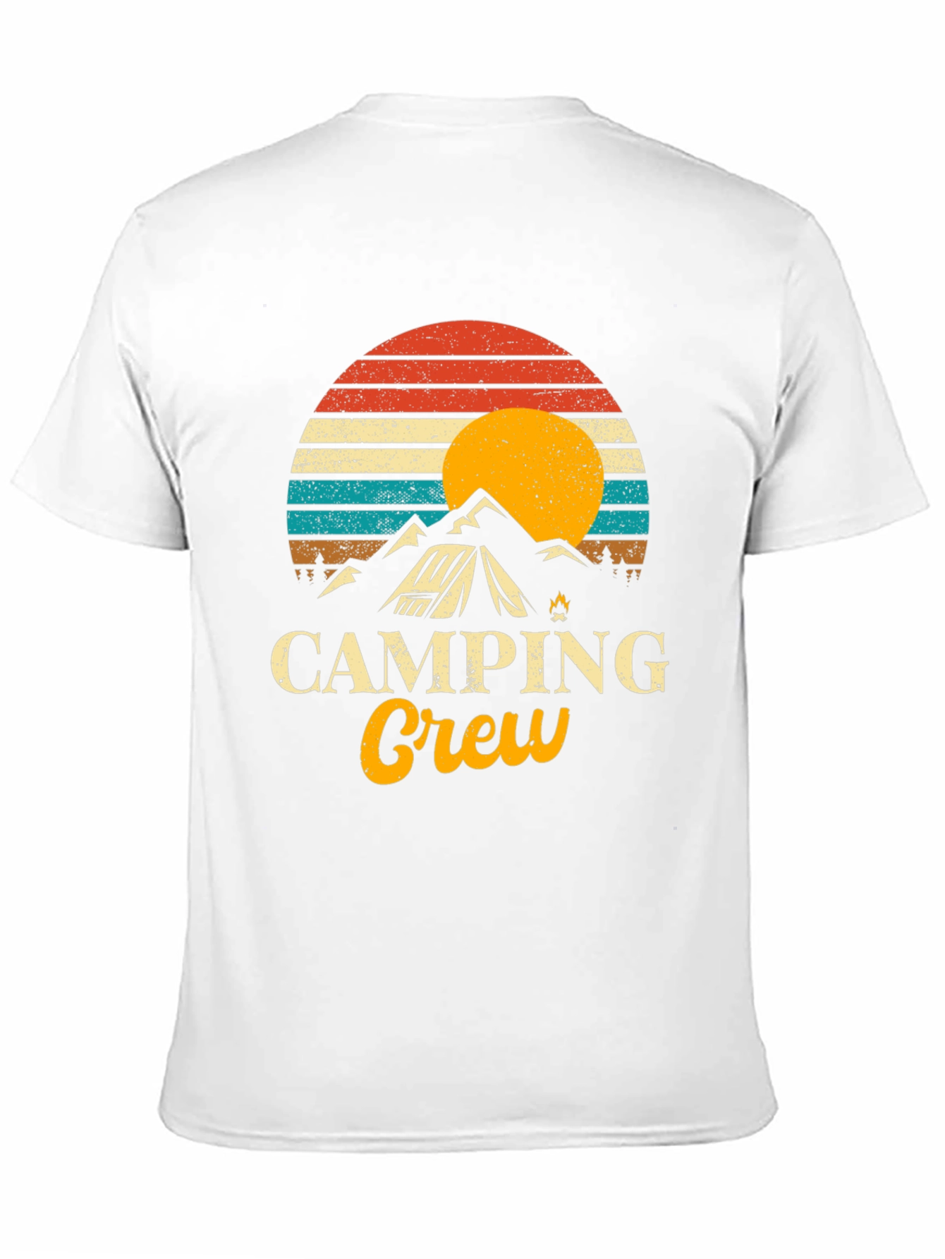 Camping Crew Retro Graphic Tee