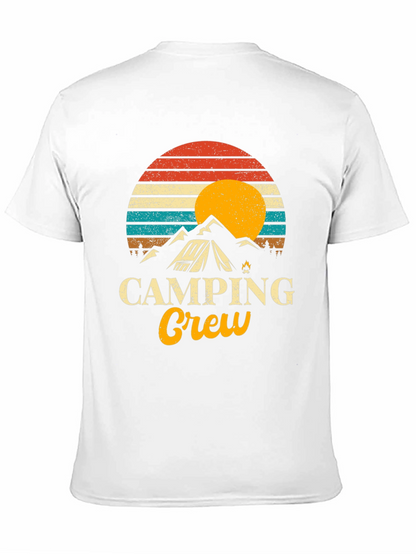 Camping Crew Retro Graphic Tee