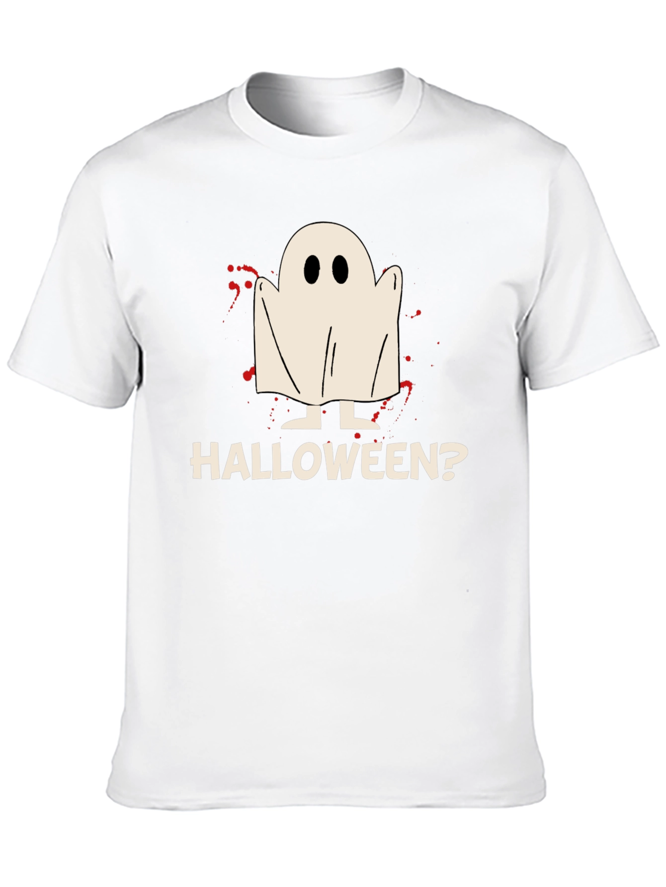 Halloween Ghost Graphic T-Shirt