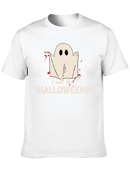 Halloween Ghost Graphic T-Shirt