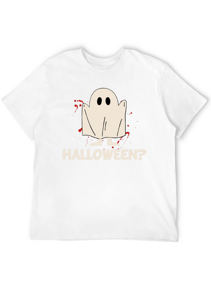 Halloween Ghost Graphic T-Shirt