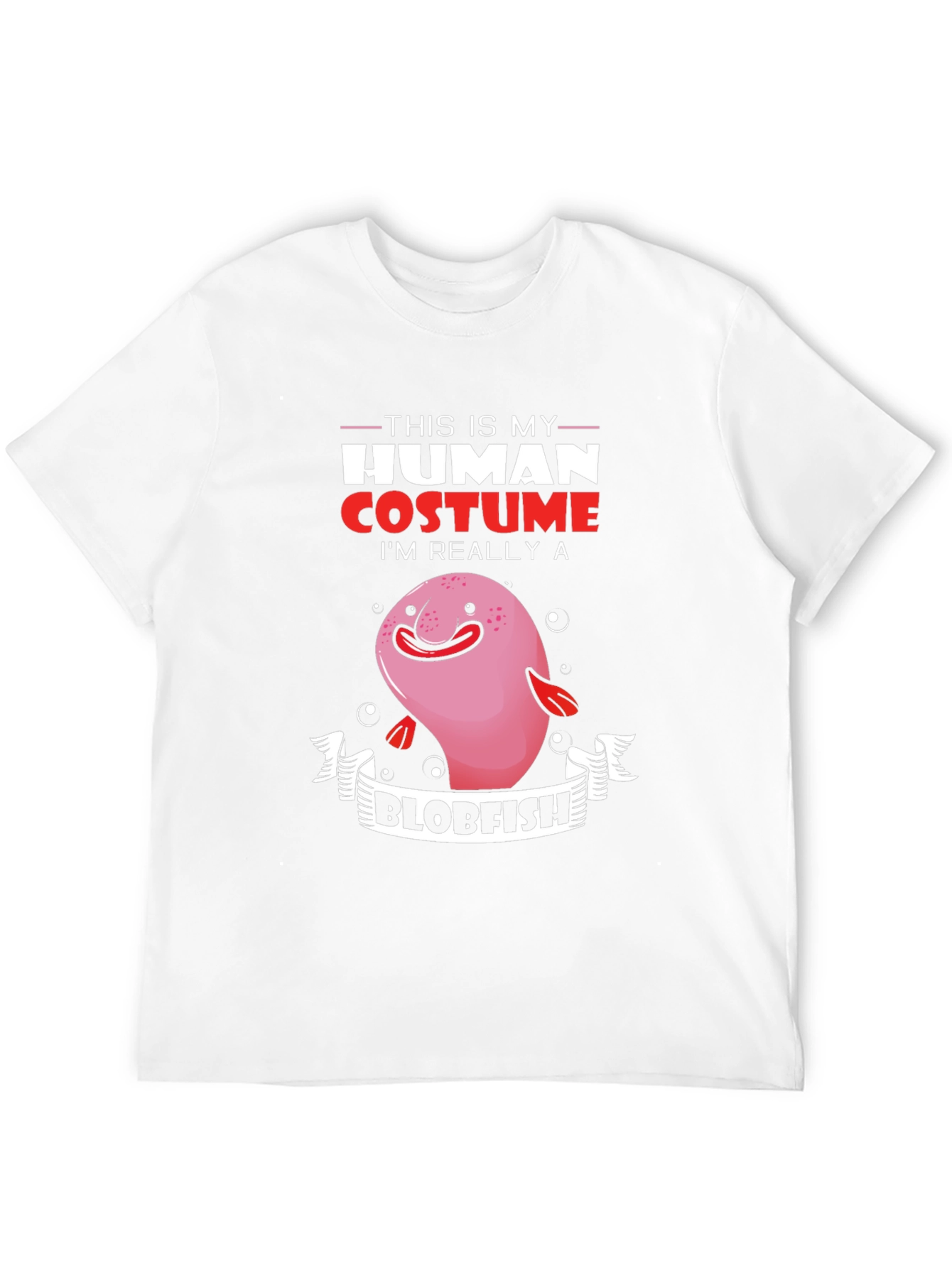 Blobfish Human Costume T-Shirt