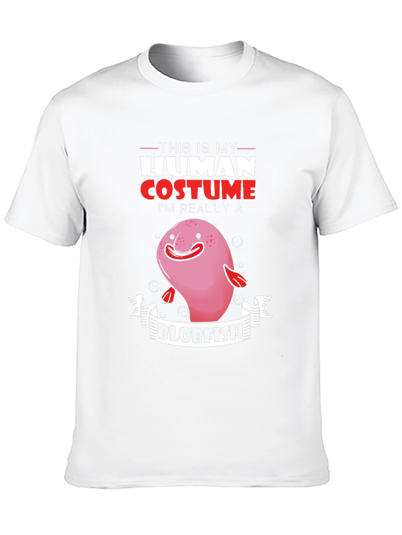 Blobfish Human Costume T-Shirt