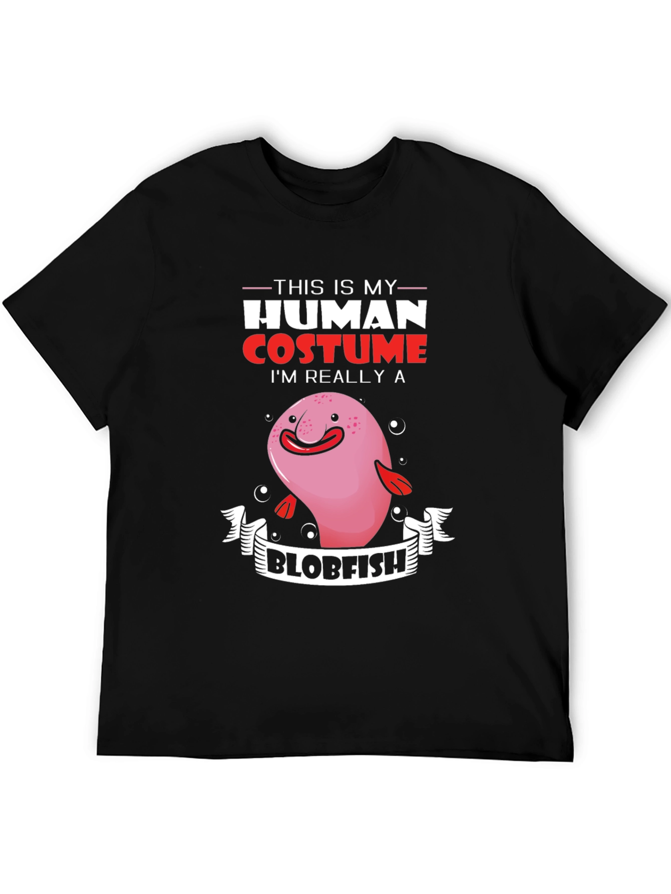 Blobfish Human Costume T-Shirt