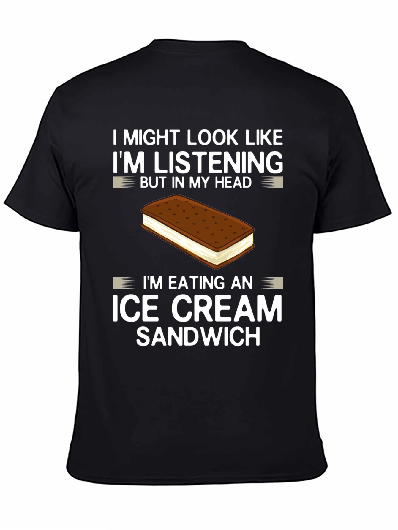 Im Eating an Ice Cream Sandwich Graphic Tee