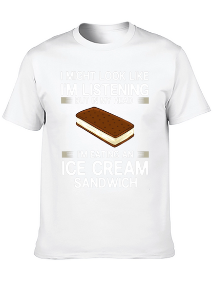 Im Eating an Ice Cream Sandwich Graphic Tee