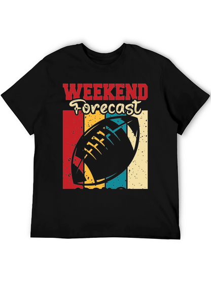 Weekend Forecast Football T-Shirt