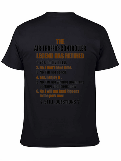 Retired Air Traffic Controller Legend T-Shirt