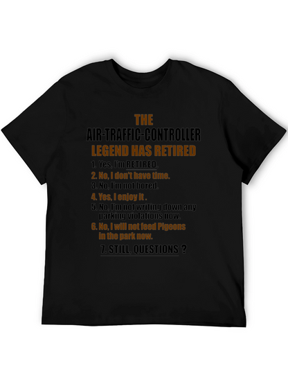 Retired Air Traffic Controller Legend T-Shirt