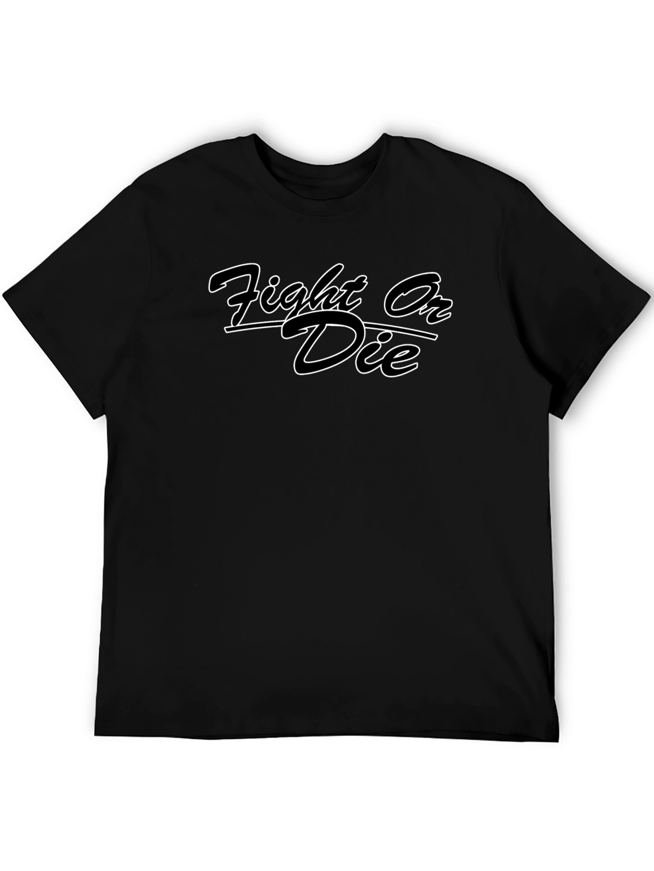 Fight On Or Die Black T-Shirt