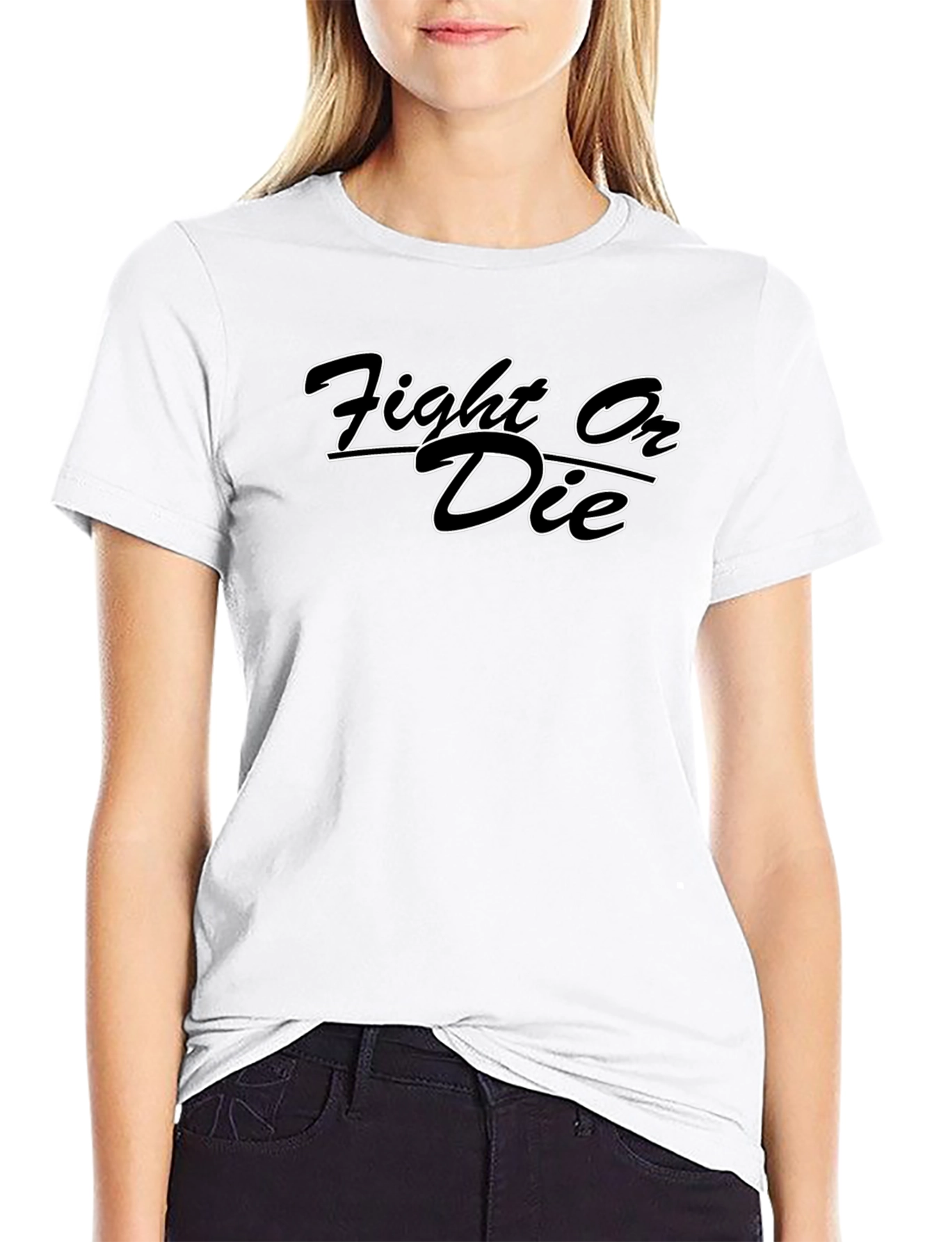 Fight On Or Die Black T-Shirt