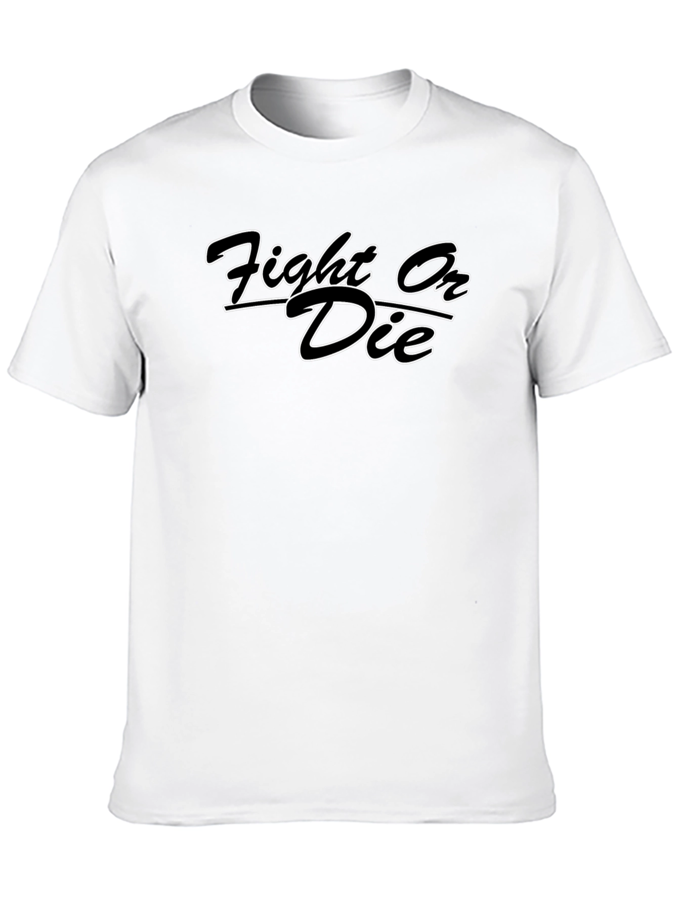 Fight On Or Die Black T-Shirt