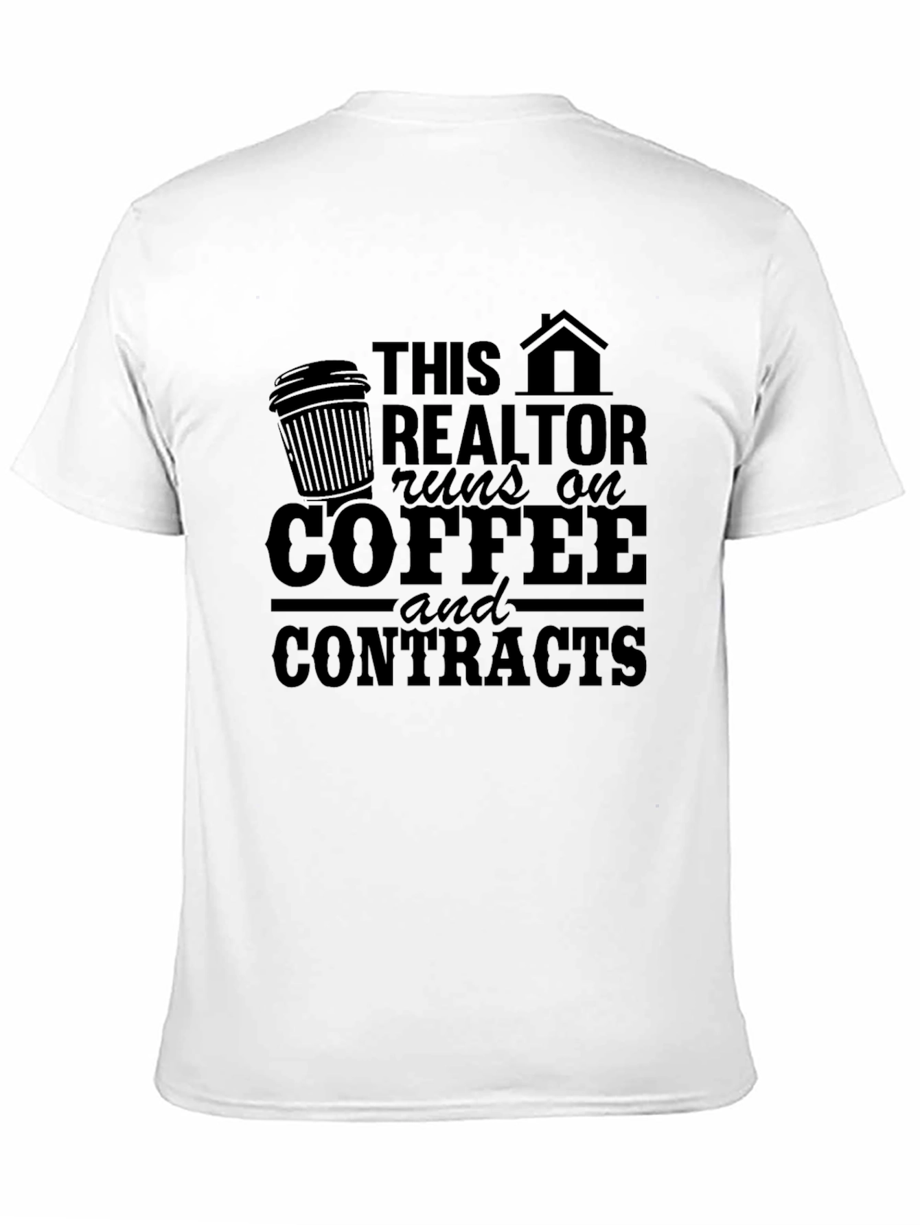 Realtor Coffee & Contracts T-Shirt