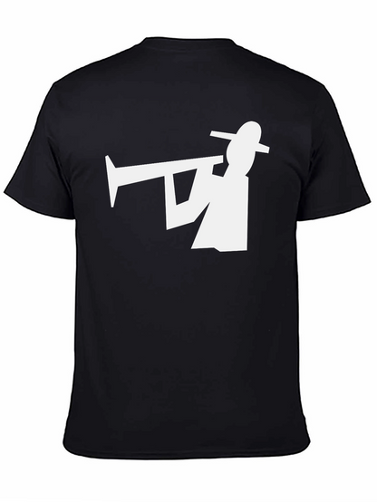 Trumpet Player Graphic Tee - Cool Musician T-Shirt