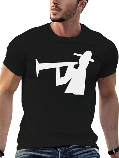 Trumpet Player Graphic Tee - Cool Musician T-Shirt