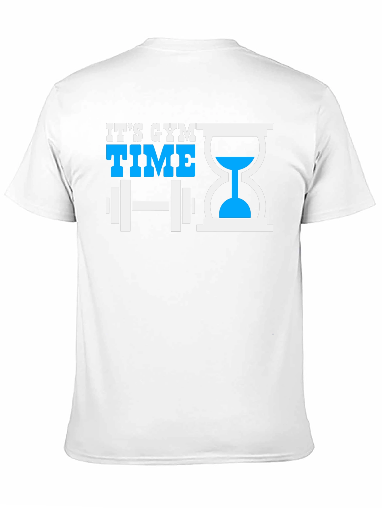 Its Gym Time Black T-Shirt