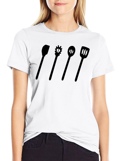 Chef Utensil T-Shirt - Cooking Crew Apparel