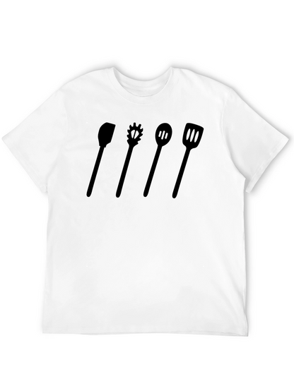 Chef Utensil T-Shirt - Cooking Crew Apparel