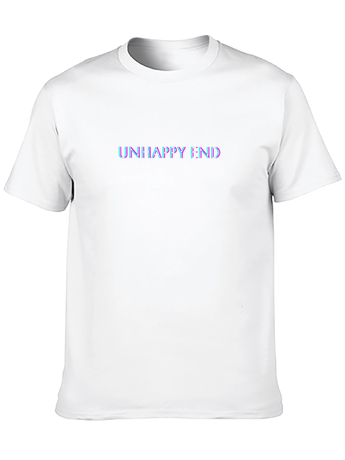 Unhappy End Graphic T-Shirt - Stylish Comfort