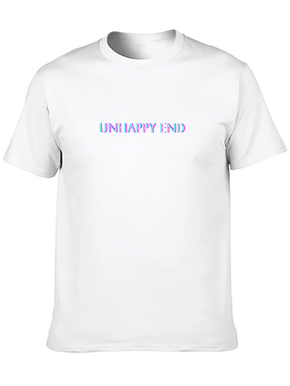 Unhappy End Graphic T-Shirt - Stylish Comfort