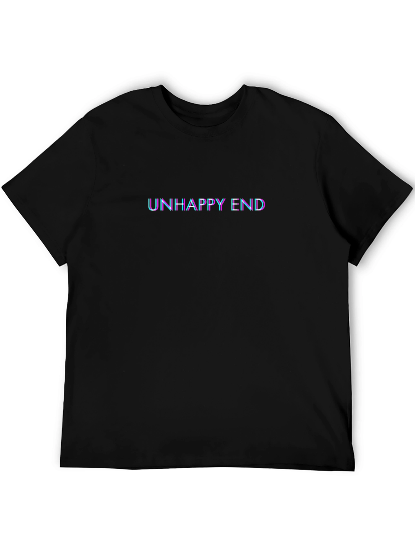 Unhappy End Graphic T-Shirt - Stylish Comfort