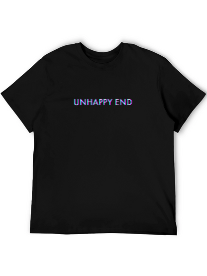 Unhappy End Graphic T-Shirt - Stylish Comfort