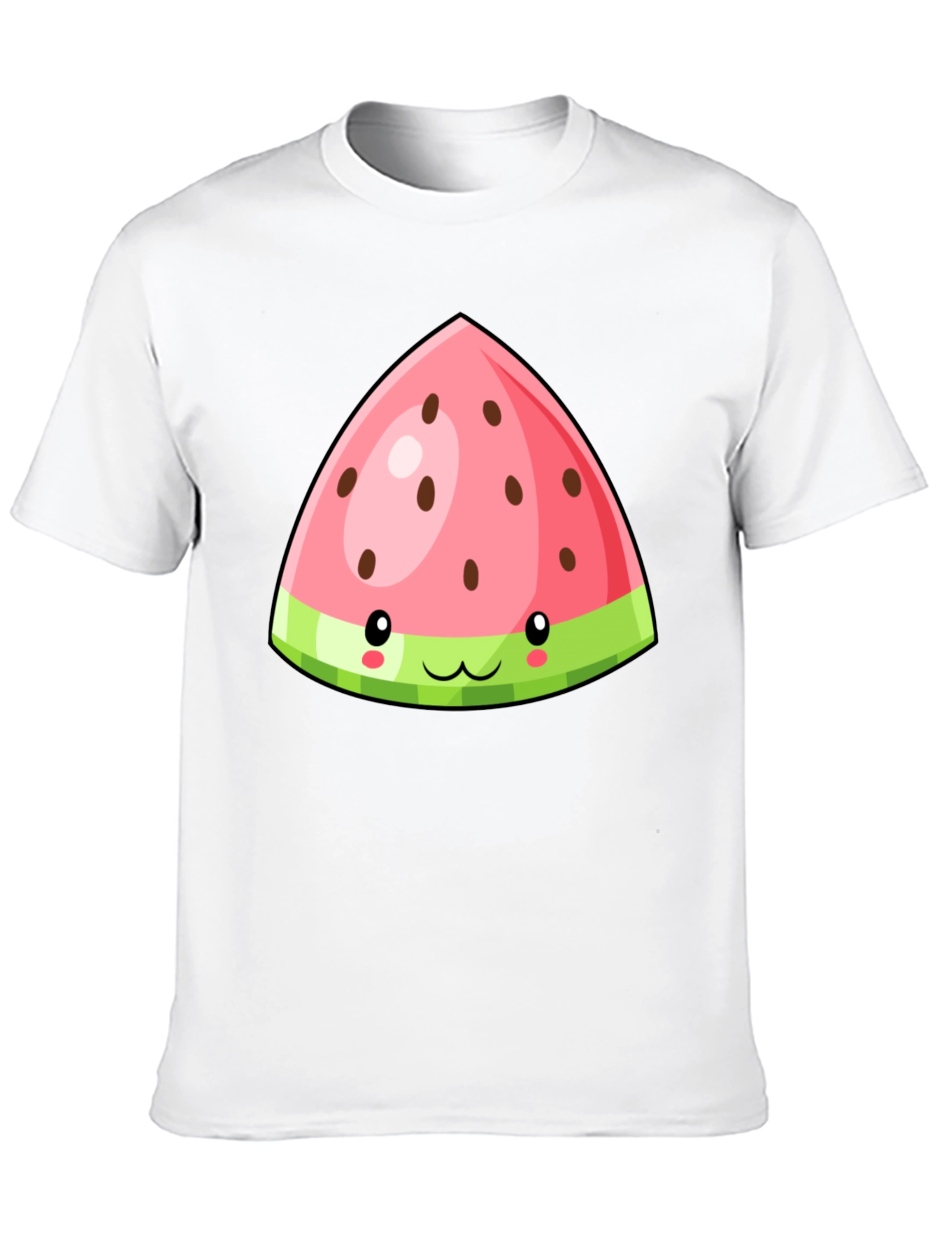 Cute Watermelon Slice Graphic Tee