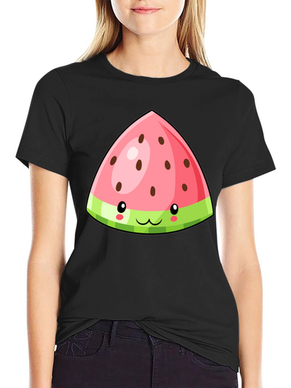 Cute Watermelon Slice Graphic Tee