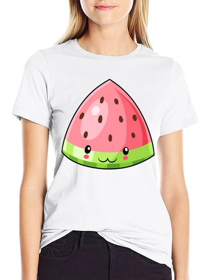 Cute Watermelon Slice Graphic Tee