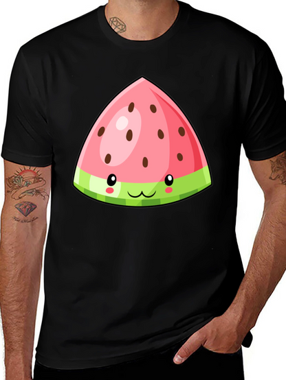 Cute Watermelon Slice Graphic Tee