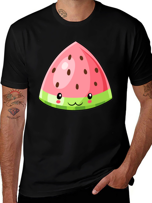 Cute Watermelon Slice Graphic Tee