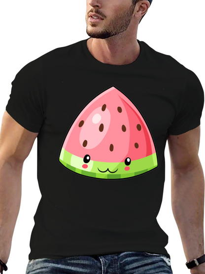 Cute Watermelon Slice Graphic Tee