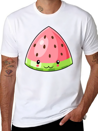 Cute Watermelon Slice Graphic Tee
