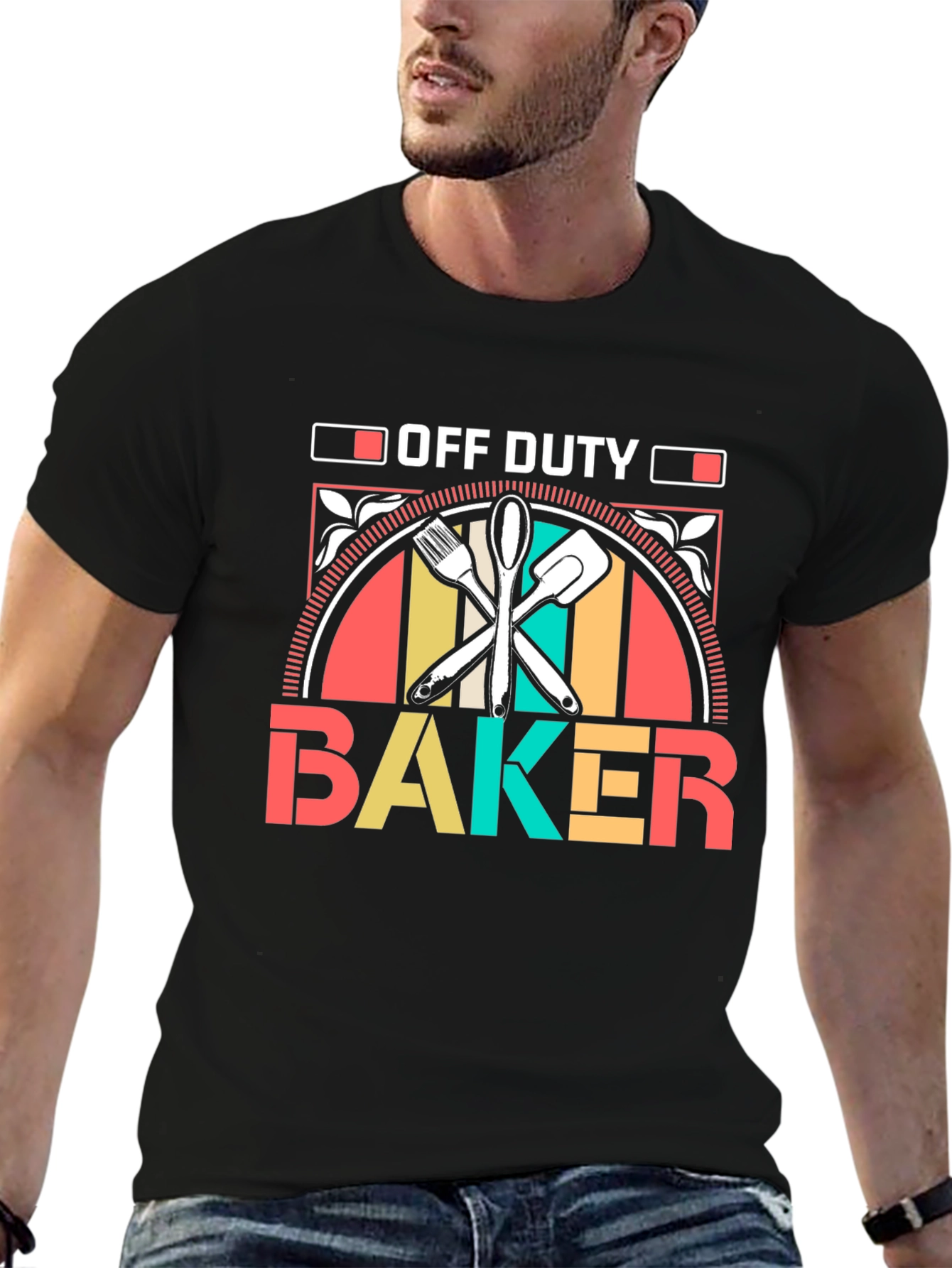 Off Duty Baker T-Shirt Baking Gift Tee