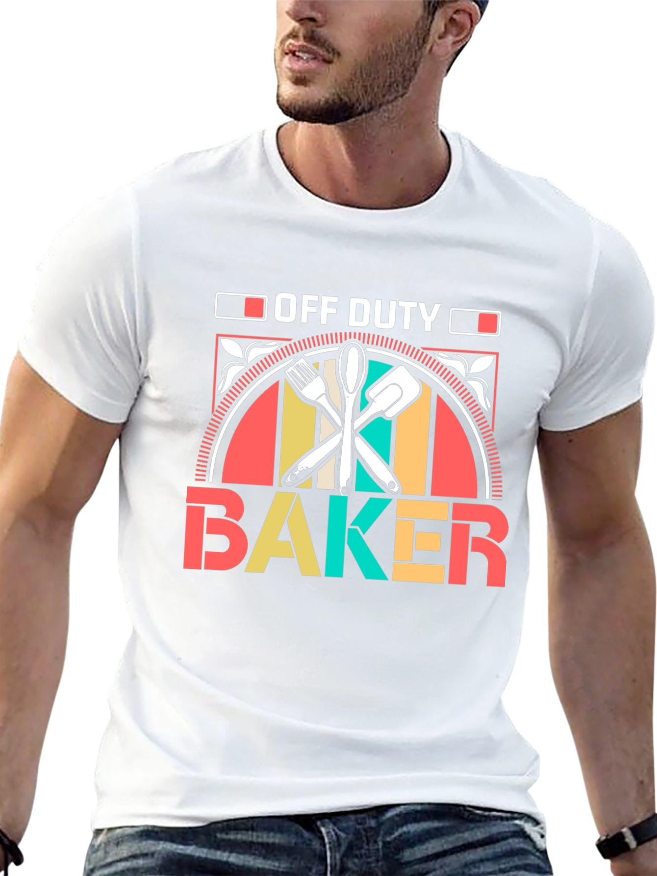 Off Duty Baker T-Shirt Baking Gift Tee