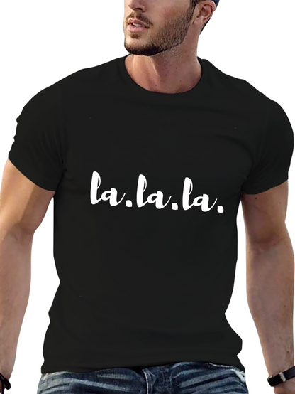 La.La.La. Black T-Shirt