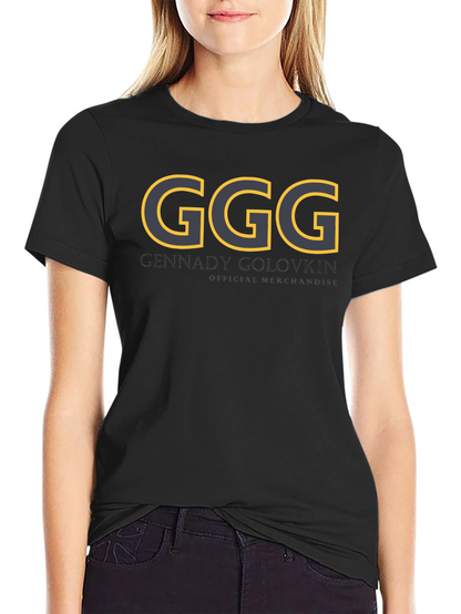 GGG Gennady Golovkin Black T-Shirt