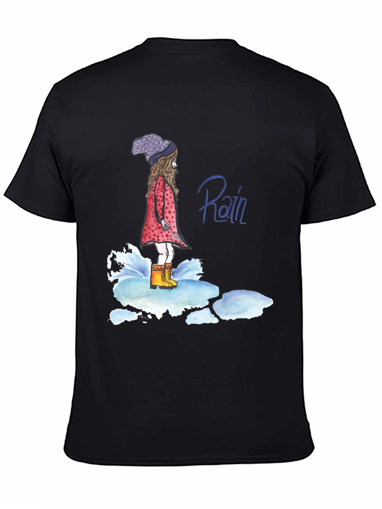 Rain Girl T-Shirt - Stylish & Unique Design