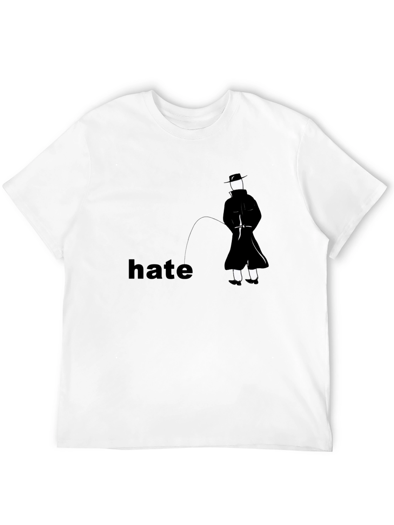 Offensive Graphic T-Shirt - Mens Black Tee
