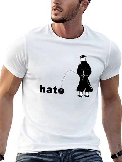 Offensive Graphic T-Shirt - Mens Black Tee