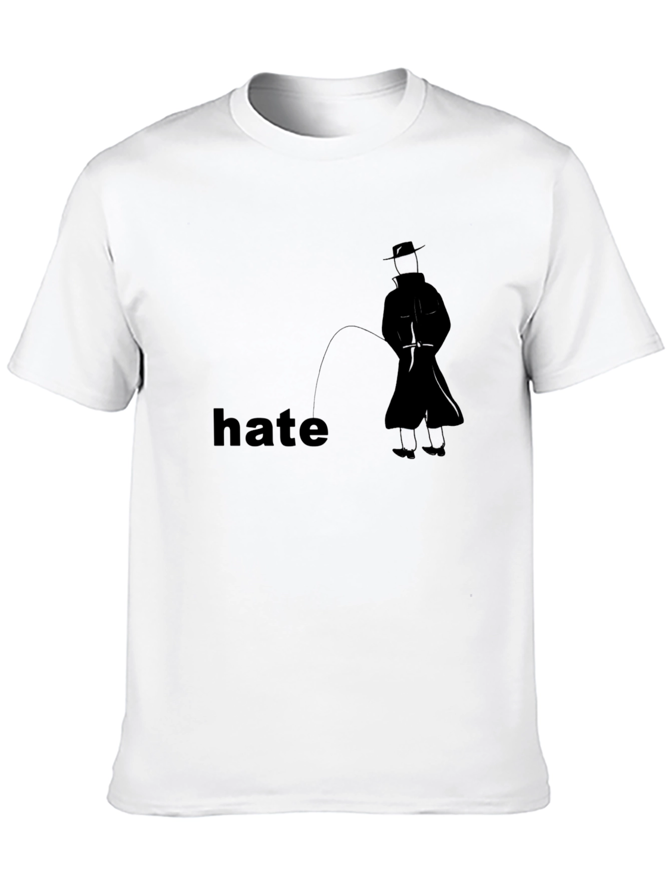 Offensive Graphic T-Shirt - Mens Black Tee