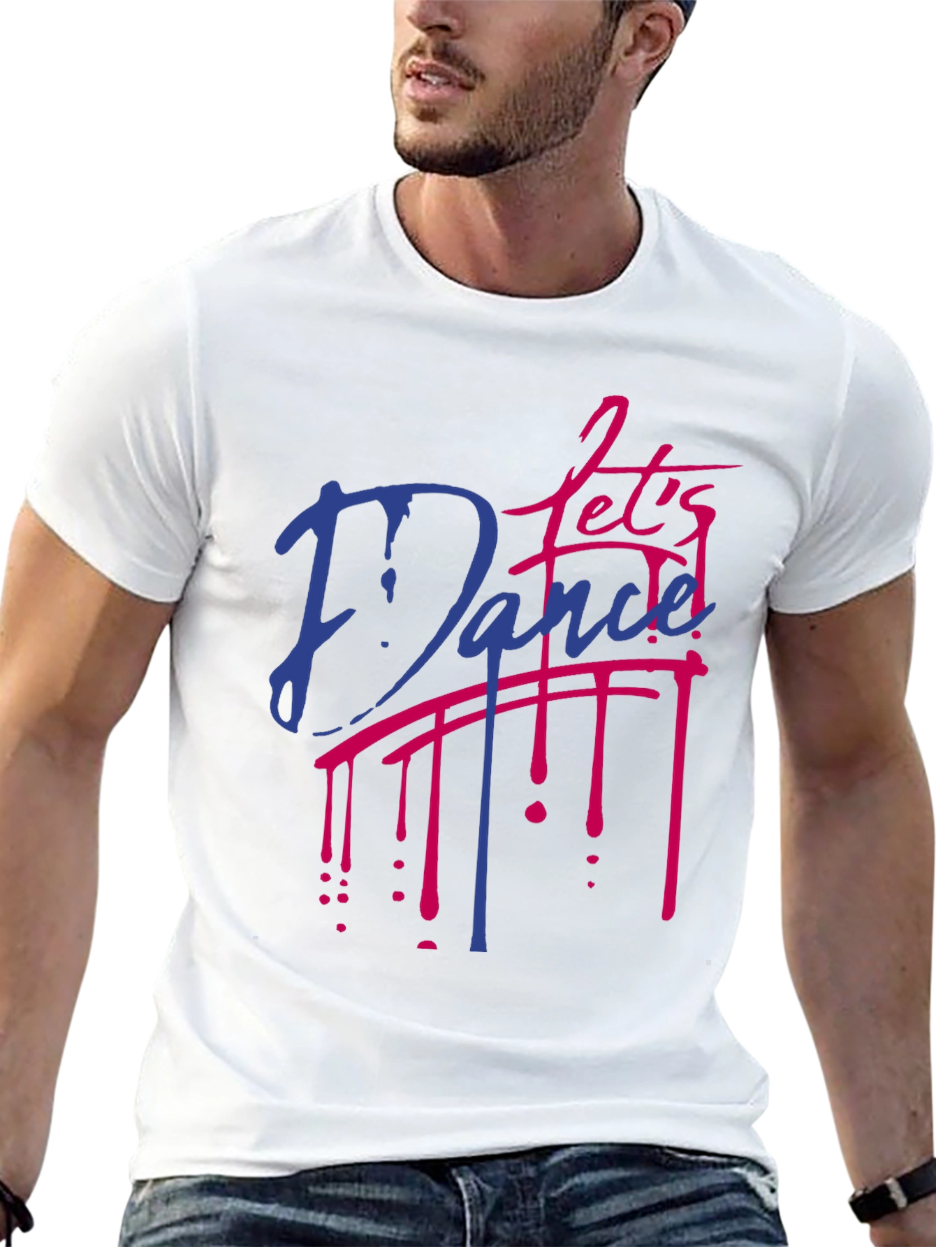 Lets Dance T-Shirt - Retro Style