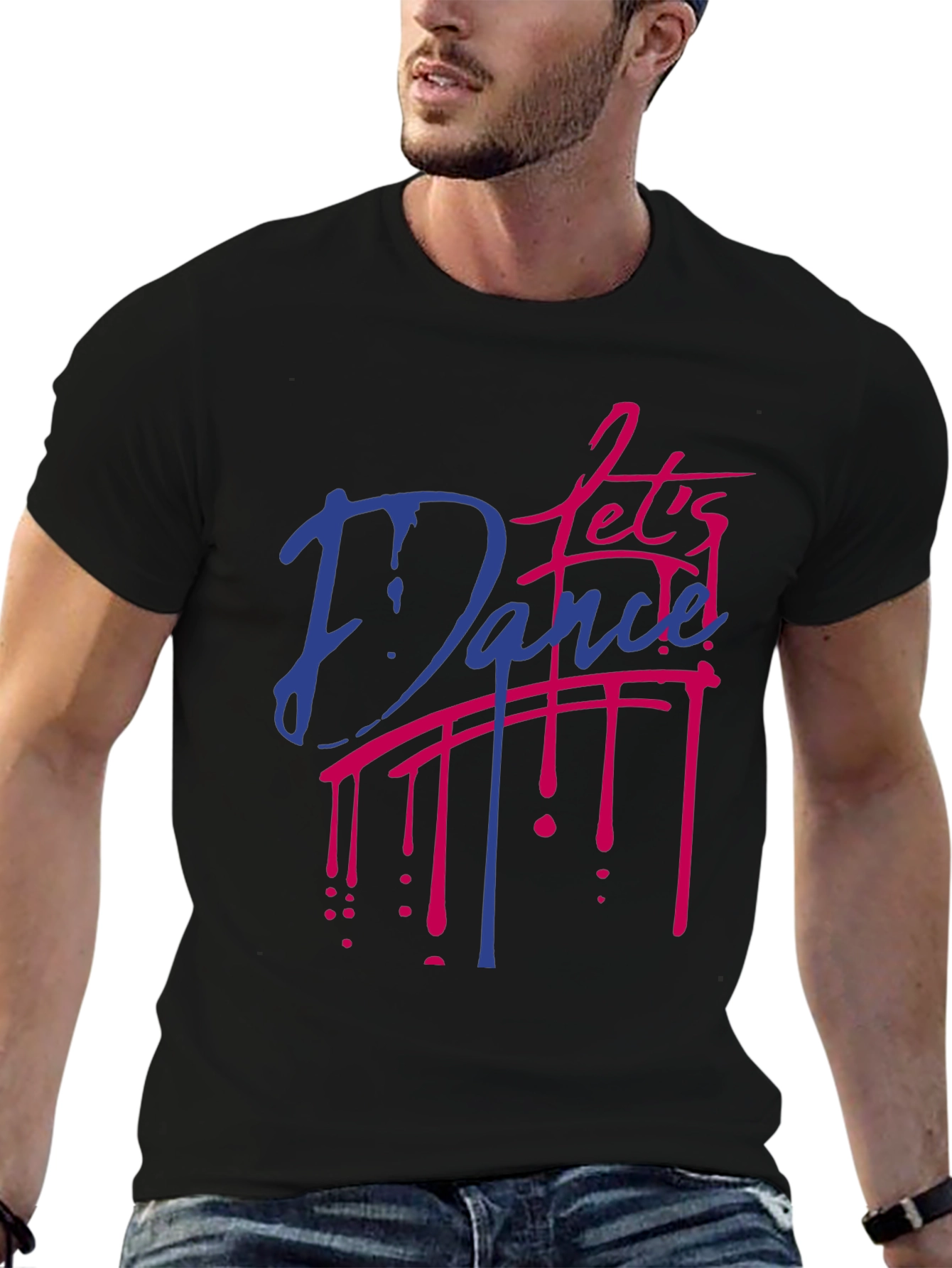 Lets Dance T-Shirt - Retro Style