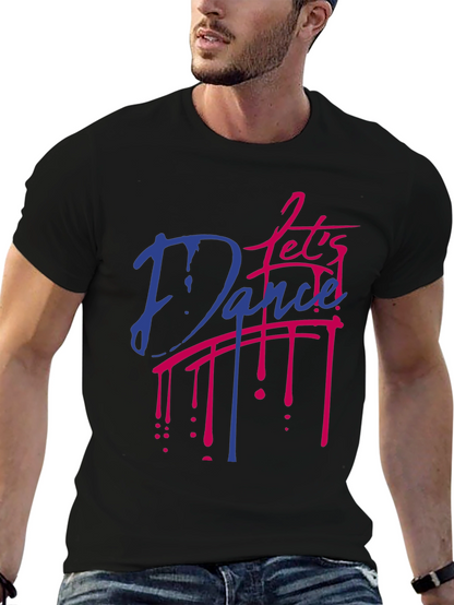 Lets Dance T-Shirt - Retro Style