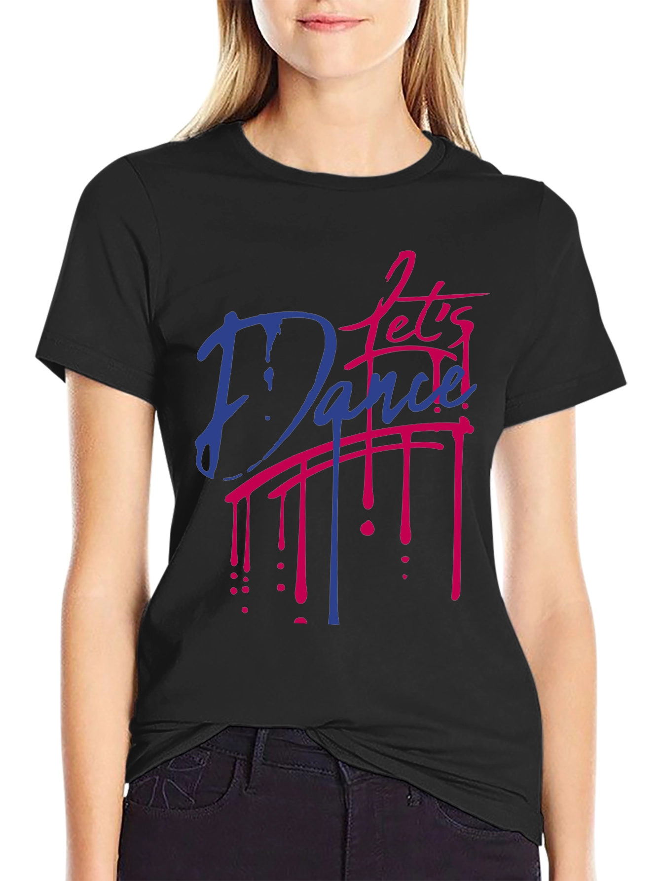 Lets Dance T-Shirt - Retro Style