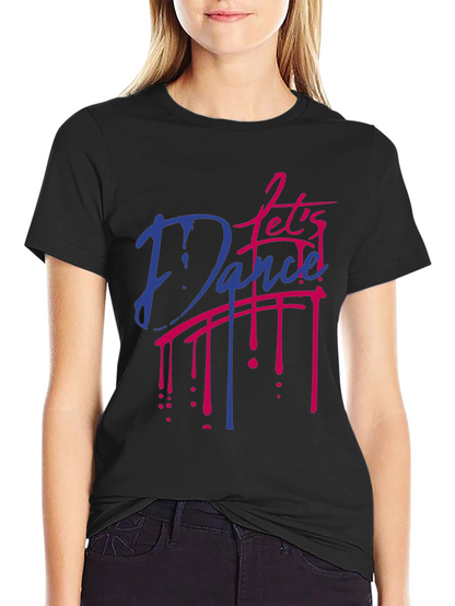 Lets Dance T-Shirt - Retro Style