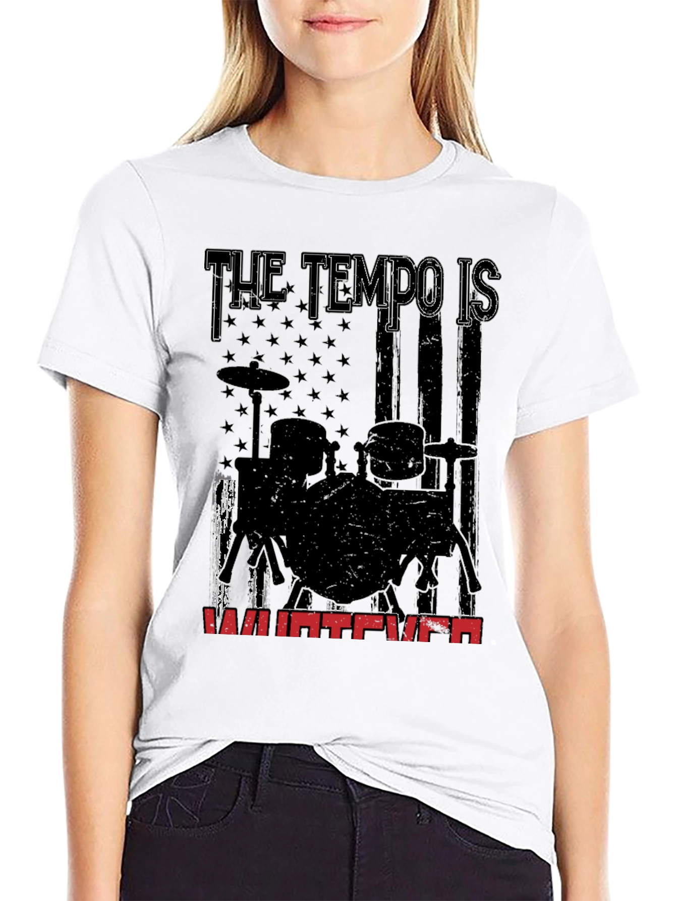 Tempo is Whatever Drummer T-Shirt