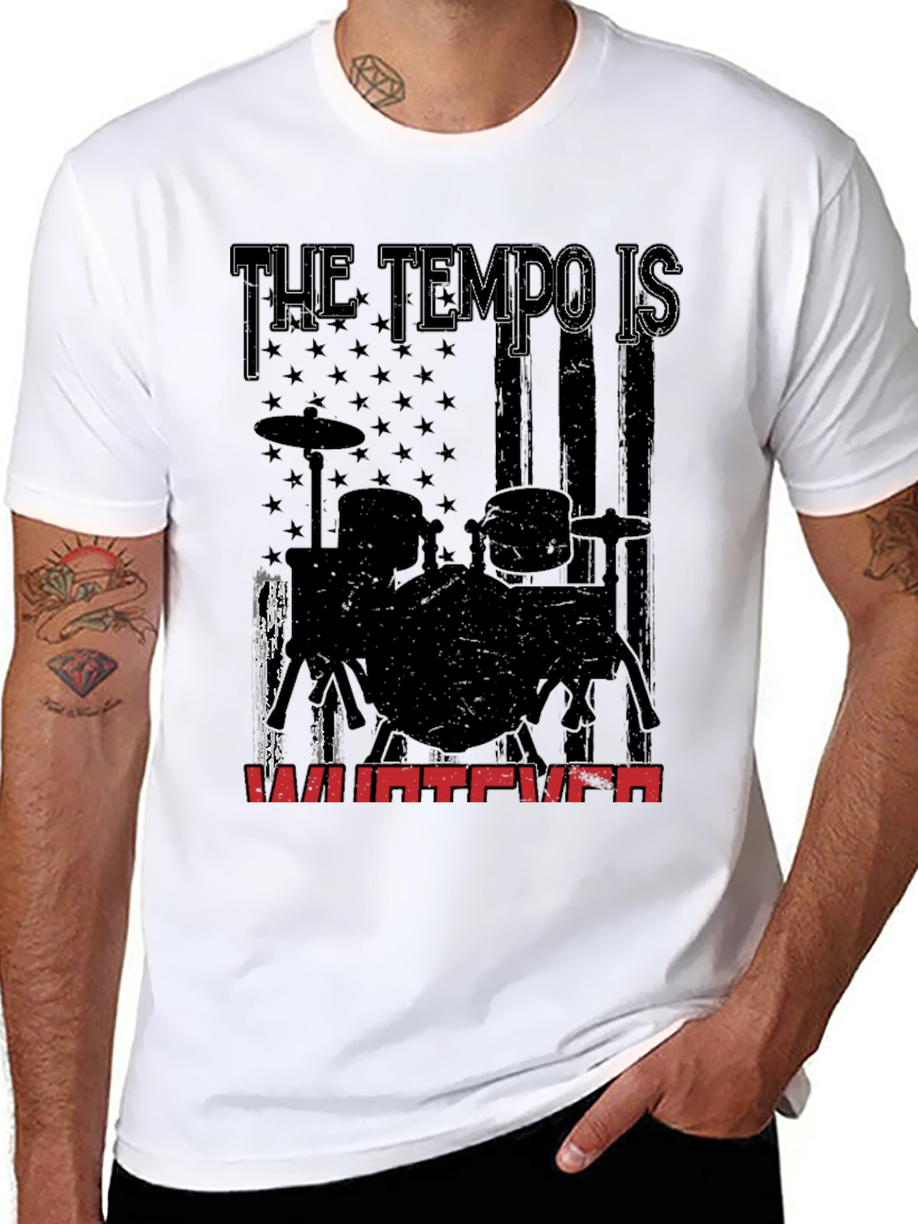 Tempo is Whatever Drummer T-Shirt